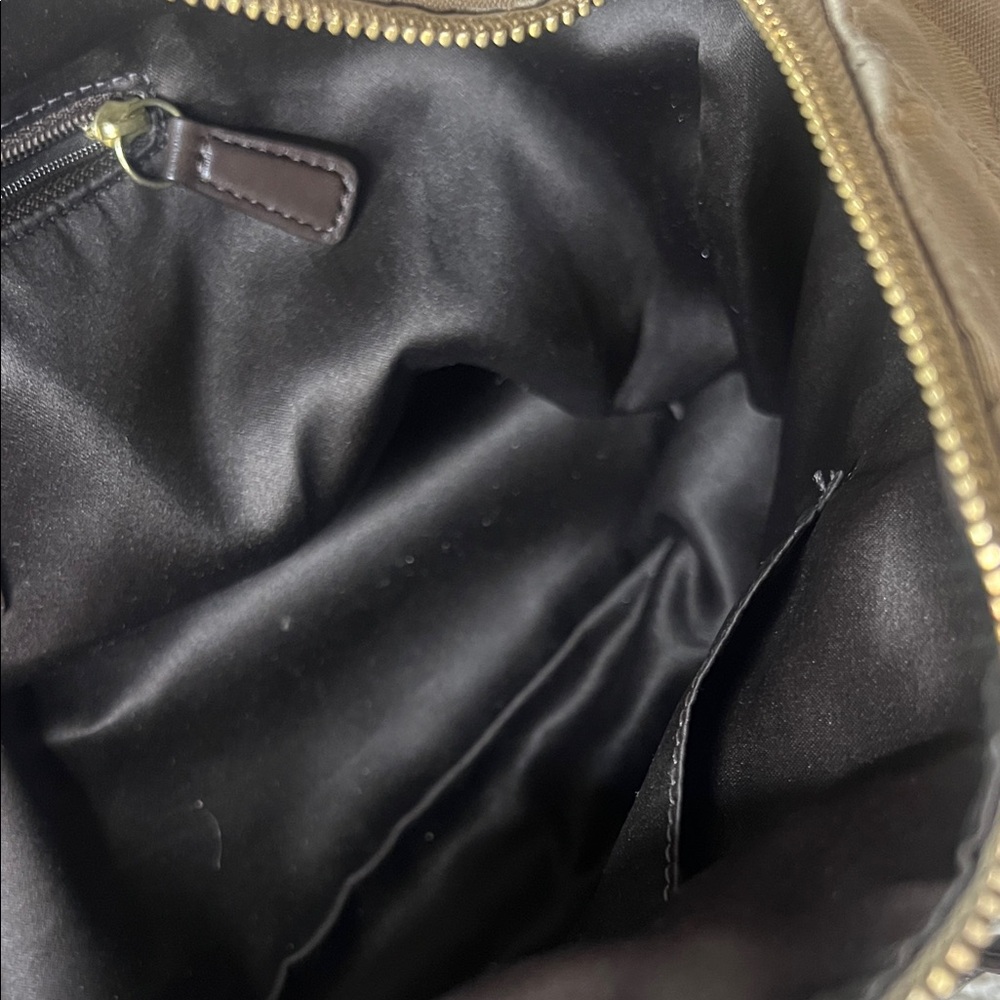 Coach Signature Jacquard Satchel - Picture 15 of 16
